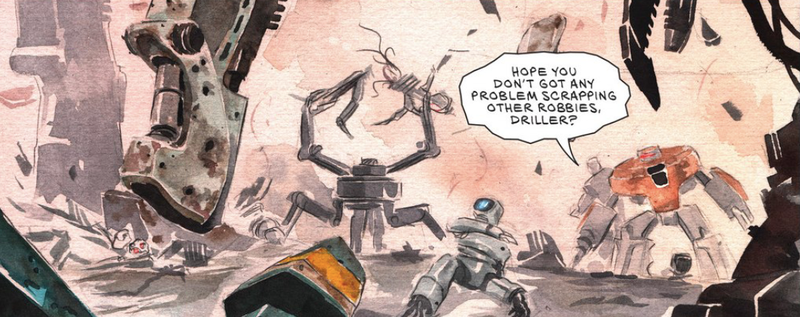 Illustration for article titled Descender Has Some of the Best World-Building in Comics Right Now